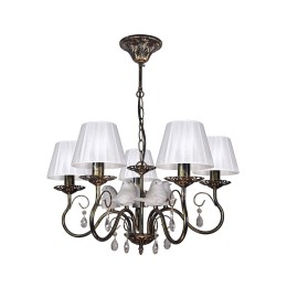 Люстра Петрасвет S1299-5, 5хЕ14 макс, 60Вт