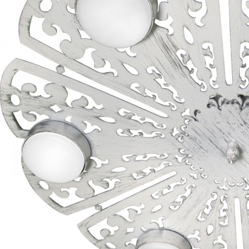Люстра светодиодная потолочная LED плоская круглая S2444-6