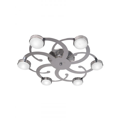 Люстра светодиодная потолочная LED плоская S2616-6